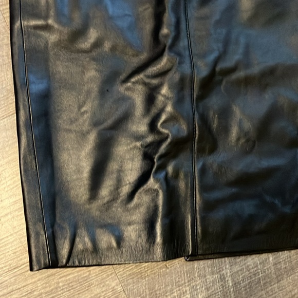 VS Genuine Leather Skirt by Victoria Secrets - Picture 3 of 12